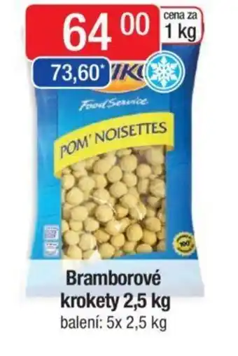 Qanto Bramborové krokety 2,5 kg nabídka