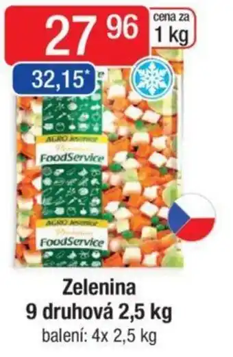 Qanto Zelenina 9 druhová 2,5 kg nabídka