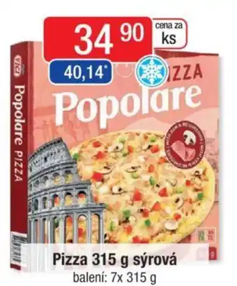Qanto Pizza 315 g sýrová nabídka