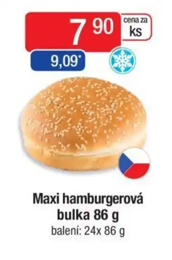 Qanto Maxi hamburgerová bulka 86 g nabídka