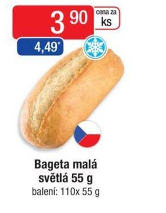 Qanto Bageta malá světlá 55 g nabídka