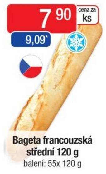 Qanto Bageta francouzská střední 120 g nabídka