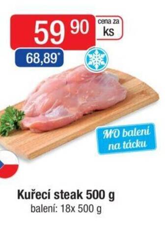 Qanto Kuřecí steak 500 g nabídka