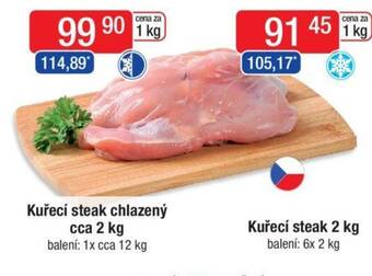 Qanto Kuřecí steak chlazený nabídka