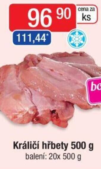 Qanto Králičí hřbety 500 g nabídka