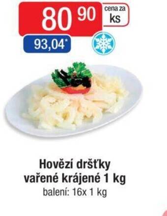 Qanto Hovězí dršťky vařené krájené 1 kg nabídka