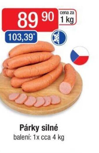 Qanto Párky silné nabídka