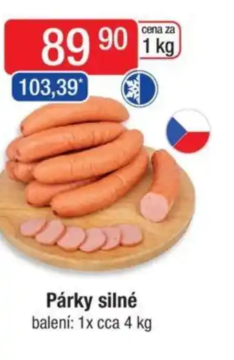 Qanto Párky silné nabídka