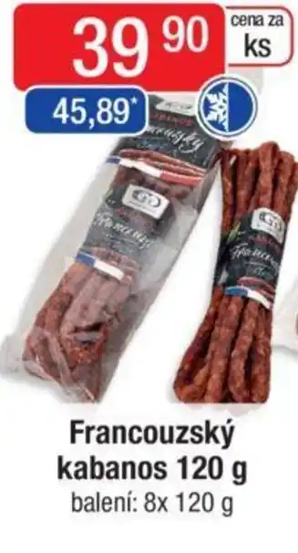 Francouzský kabanos 120 g