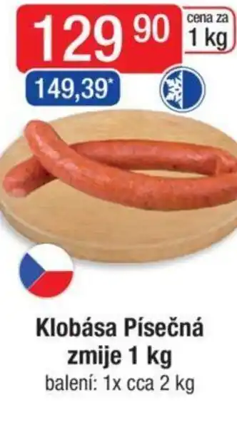 Qanto Klobása Písečná zmije 1 kg nabídka
