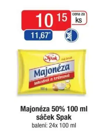 Qanto Majonéza 50% 100 ml sáček Spak nabídka
