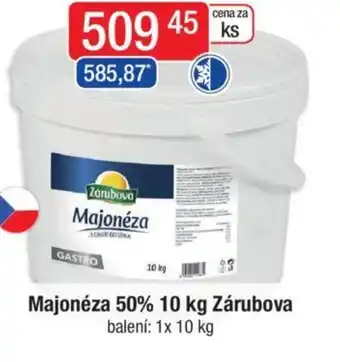 Qanto Majonéza 50% 10 kg Zárubova nabídka