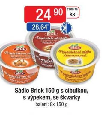 Qanto Sádlo Brick 150 g s cibulkou, s výpekem, se škvarky nabídka