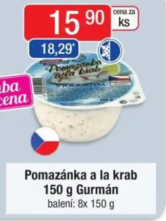 Qanto Pomazánka a la krab 150 g Gurmán nabídka