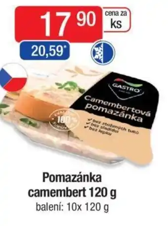 Qanto Pomazánka camembert 120 g nabídka