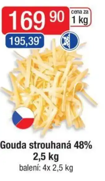 Qanto Gouda strouhaná 48% 2.5 kg nabídka