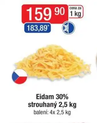 Qanto Eidam 30% strouhaný 2,5 kg nabídka