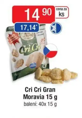 Qanto Cri Cri Gran Moravia 15 g nabídka