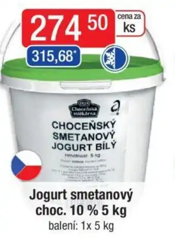 Qanto Jogurt smetanový choc. 10 % 5 kg nabídka