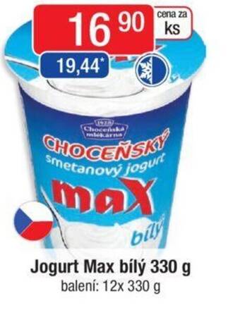 Qanto Jogurt Max bílý 330 g nabídka