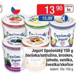 Qanto Jogurt Opočenský 150 g nabídka
