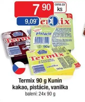 Qanto Termix 90 g Kunín kakao, pistácie, vanilka nabídka
