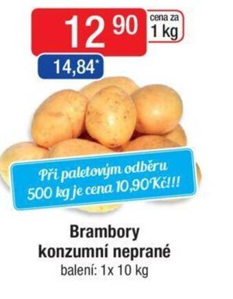 Qanto Brambory konzumní neprané nabídka