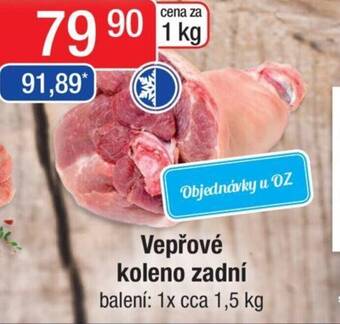 Qanto Vepřové koleno zadní nabídka