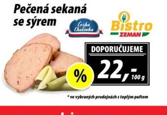 ZEMAN Pečená sekaná se sýrem nabídka