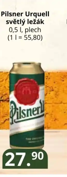 Potraviny CZ Pilsner Urquell světlý ležák 0,5 l. nabídka