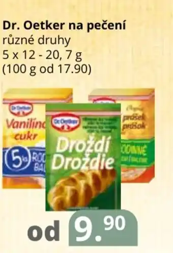 Potraviny CZ Dr. Oetker na pečení nabídka