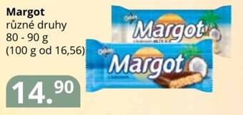 Potraviny CZ Margot různé druhy 80-90 g nabídka