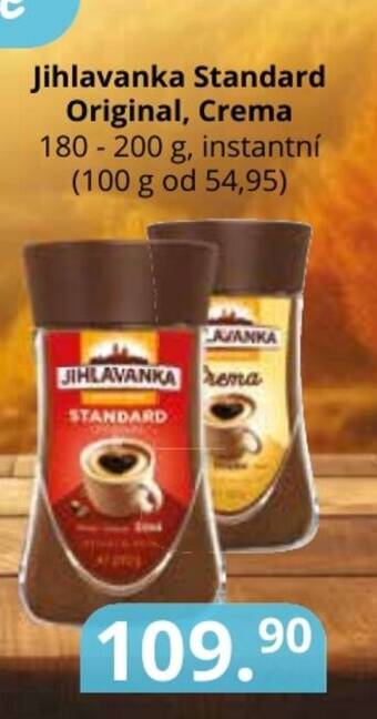 Potraviny CZ Jihlavanka Standard Original, Crema nabídka