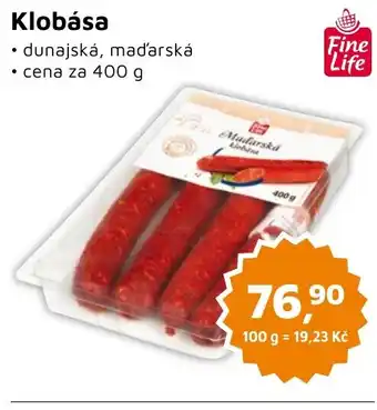 Můjobchod Klobása 400 g nabídka