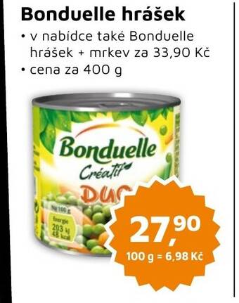Můjobchod Bonduelle hrášek nabídka