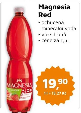 Můjobchod Magnesia Red 1.5 l. nabídka