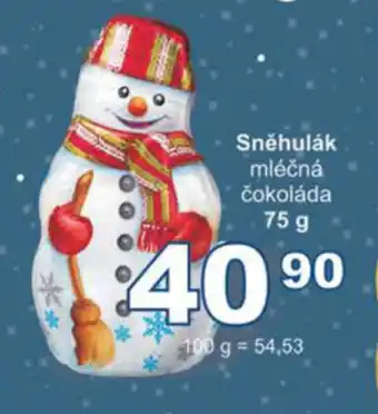 Jip Sněhulák mléčná čokoláda 75 g nabídka