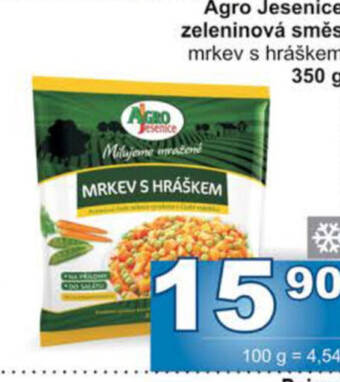 Jip Agro Jesenice zeleninová směs mrkev s hráškem 350 g nabídka