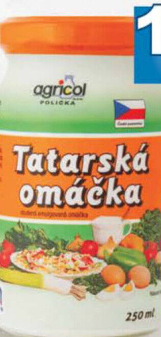 Jip Agricol Poličanka tatarská omáčka nabídka