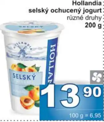 Jip Hollandia selský ochucený jogurt nabídka