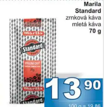 Jip Marila Standard zrnková káva mletá káva nabídka