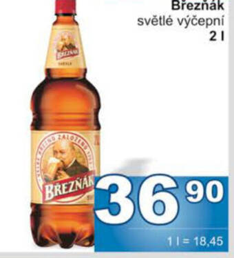 Jip Březňák světlé výčepní nabídka