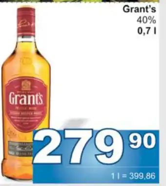 Jip Grant's 40% 0,7L nabídka