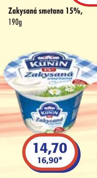 ČEPOS Zakysaná smetana 15%, 190g nabídka