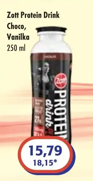 ČEPOS Zott Protein Drink Choco, Vanilka nabídka