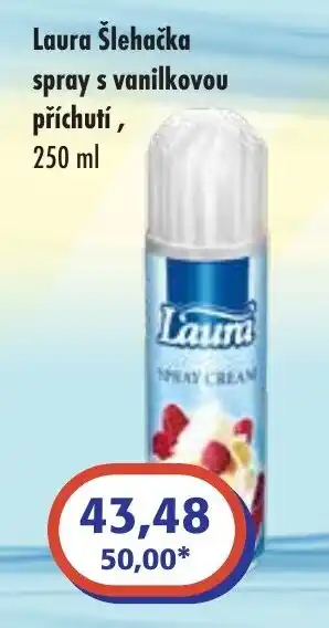 ČEPOS Laura Šlehačka spray s vanilkovou příchutí nabídka