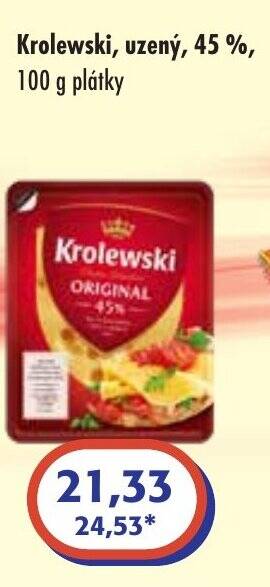 ČEPOS Krolewski, uzený, 45 % nabídka