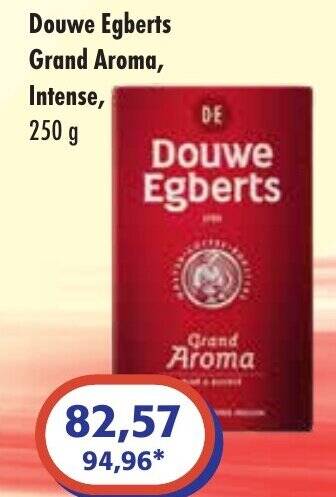 ČEPOS Douwe Egberts Grand Aroma, Intense nabídka