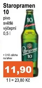 COOP DISKONT Staropramen 10 nabídka