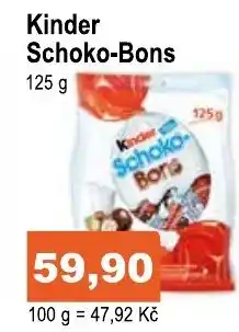 COOP DISKONT Kinder Schoko-Bons 125 g nabídka